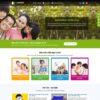 Mẫu giao diện website 
 giới thiệu dịch vụ bảo hiểm - Theme WordPress