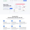 Mẫu giao diện website 
 giới thiệu phần mềm quản lý sản xuất - Theme WordPress