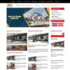 Mẫu giao diện website 
 kiến trúc, xây dựng 03 - Theme WordPress