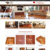 Mẫu giao diện website 
 nội thất, sàn gỗ - Theme WordPress