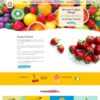 Mẫu giao diện website 
 nông sản 04 - Theme WordPress