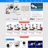 Mẫu giao diện website 
 Shop bán camera 03 - Theme WordPress