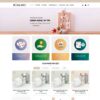 Mẫu giao diện website 
 Shop mỹ phẩm 01 - Theme WordPress