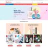 Mẫu giao diện website 
 Shop mỹ phẩm 04 - Theme WordPress