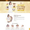 Mẫu giao diện website 
 Spa, làm đẹp 10 - Theme WordPress