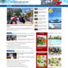 Mẫu giao diện website 
 tin tức 22 - Theme WordPress