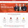 Mẫu giao diện website 
 trung tâm học tiếng anh 03 - Theme WordPress