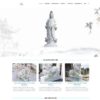 Mẫu giao diện website 
 tượng phật, điêu khắc - Theme WordPress