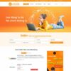 Mẫu giao diện website 
 tuyển dụng, việc làm 02 - Theme WordPress