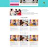 Mẫu giao diện website 
Theme wordpress trường mầm non 2