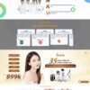 Mẫu giao diện website 
Theme wordpress thẩm mỹ viện phòng khám 6