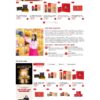 Mẫu giao diện website Theme wordpress bán sâm hàn quốc