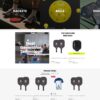 Mẫu giao diện website Theme WordPress bán vợt pickleball 3 giống Joola