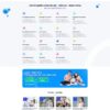 Mẫu giao diện website 
Theme wordpress phòng khám xét nghiệm dịch vụ