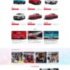 Mẫu giao diện website Theme wordpress showroom oto bán xe MG