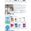 Mẫu giao diện website Theme wordpress nhà thuốc long châu fix 3-6-2025