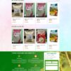 Theme wordpress tiệm bán gạo , nông sản