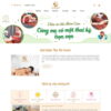 Theme wordpress dịch vụ BabyCare