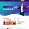 Theme wordpress landing page khóa học