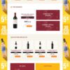 Mẫu giao diện website Theme WordPress Rượu Vang 3 – Giao diện bán rượu vang sang trọng, chuẩn shop