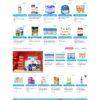 Mẫu giao diện website 
Theme wordpress shop bán sữa baby 5