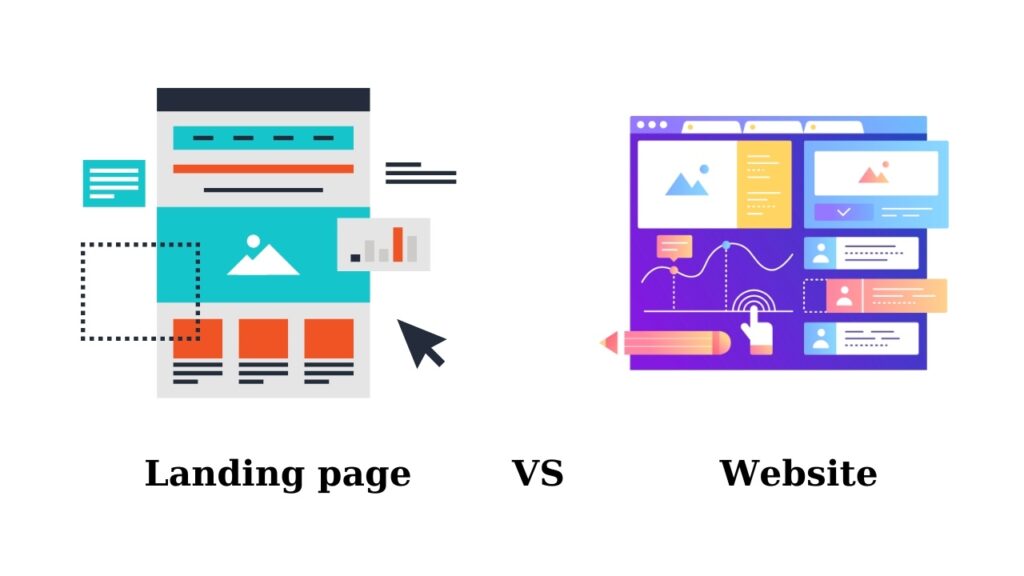 Landing Page và Website chính khác nhau như thế nào?
