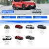 Mẫu giao diện website Theme wordpress bán xe vinfast WSR111
