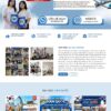 Mẫu giao diện website Theme wordpress du học Hàn Quốc WSR112