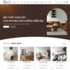 Mẫu giao diện website Theme wordpress bán sofa bed
