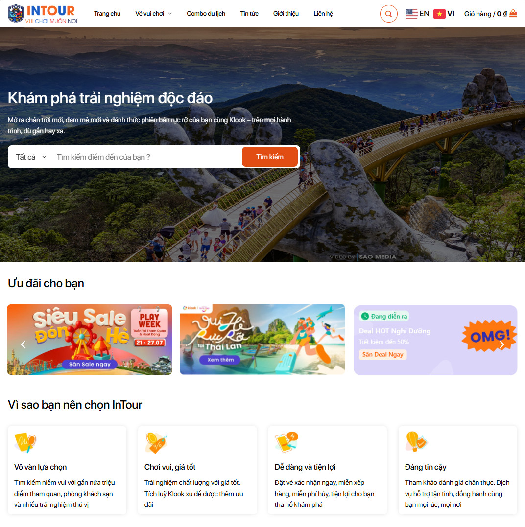 Mẫu giao diện website
Theme wordpress du lịch , đặt vé tham quan – mẫu 29