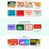 Mẫu giao diện website 
	Theme WordPress Bán Tài Nguyên Số & Font Chữ Chuẩn SEO