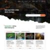 Mẫu giao diện website 
Theme wordpress du lịch cao cấp 27