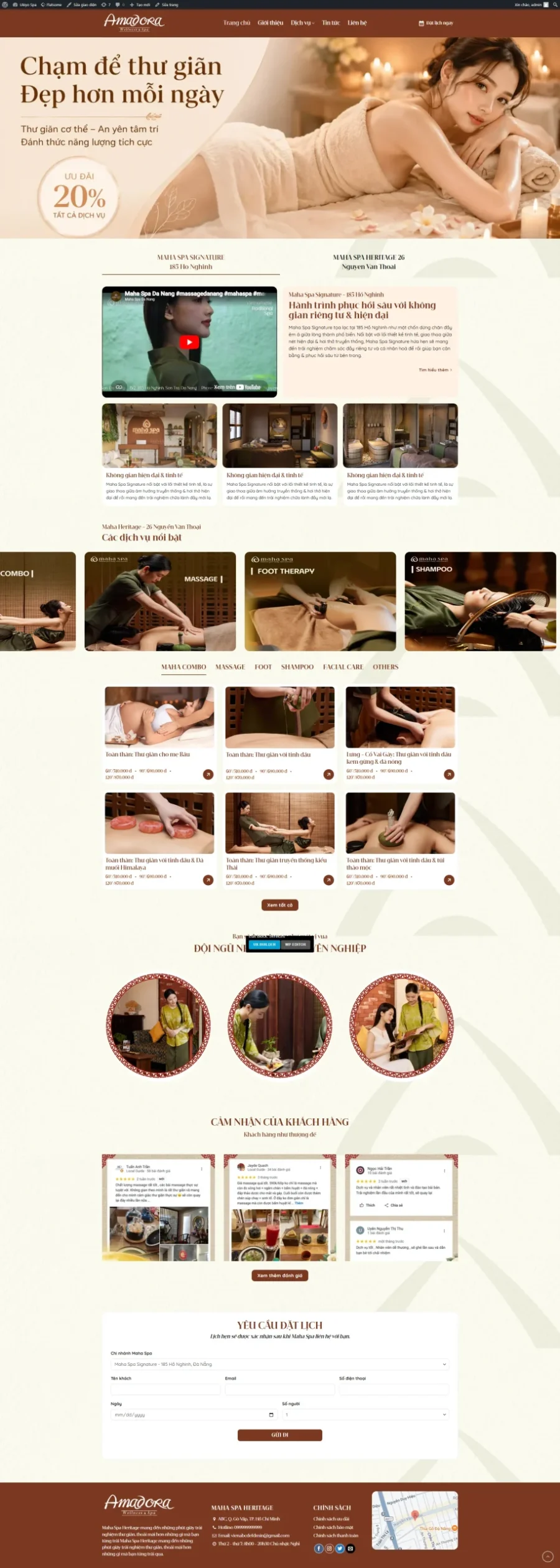 Mẫu giao diện website 
	Theme WordPress Spa – Giao diện thư giãn sang trọng, chuẩn SEO