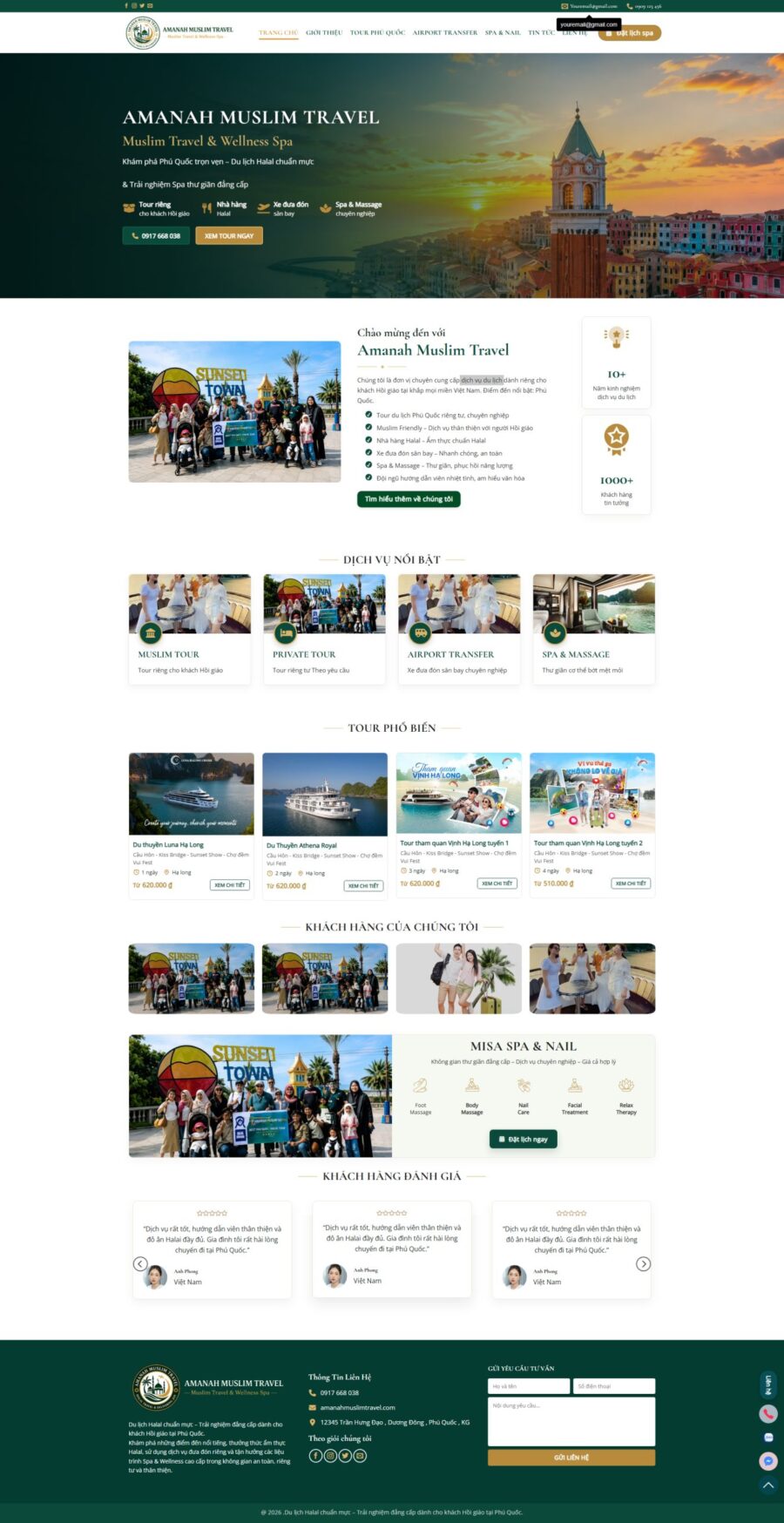 Mẫu giao diện website 
	Theme WordPress Dịch Vụ Du Lịch Chuyên Nghiệp