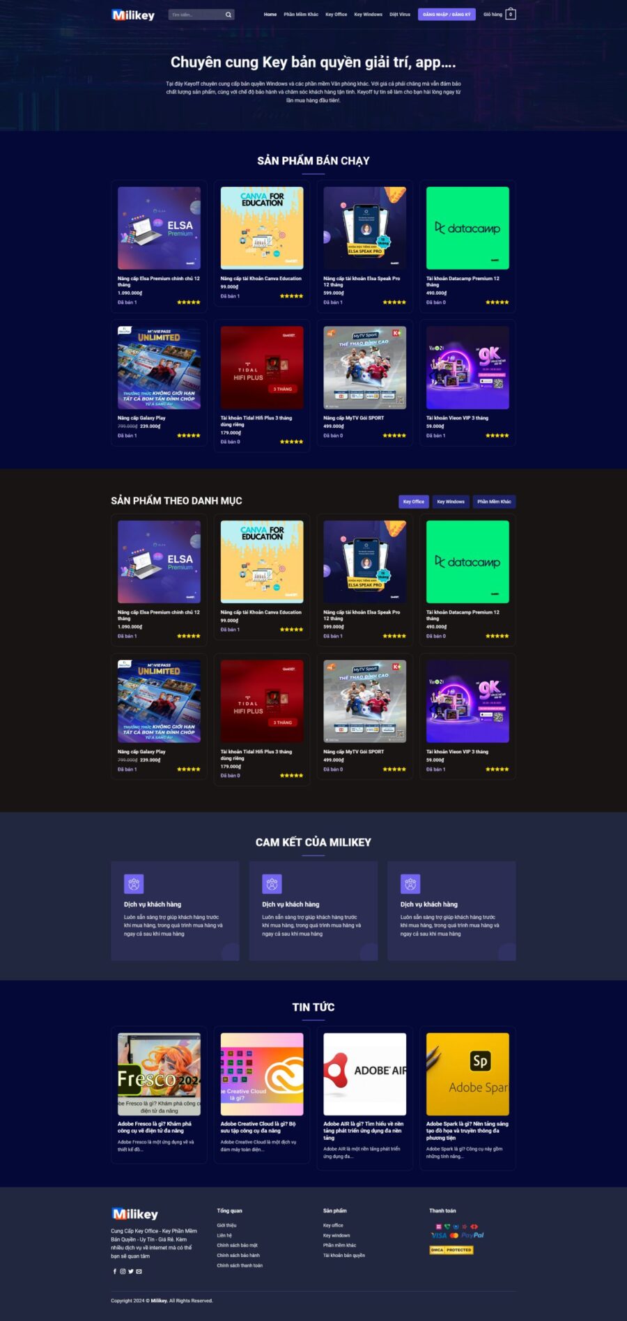 Mẫu giao diện website 
	Giao Diện Web Bán Tài Khoản Premium: Tự Động 100%, Chuẩn SEO 2026