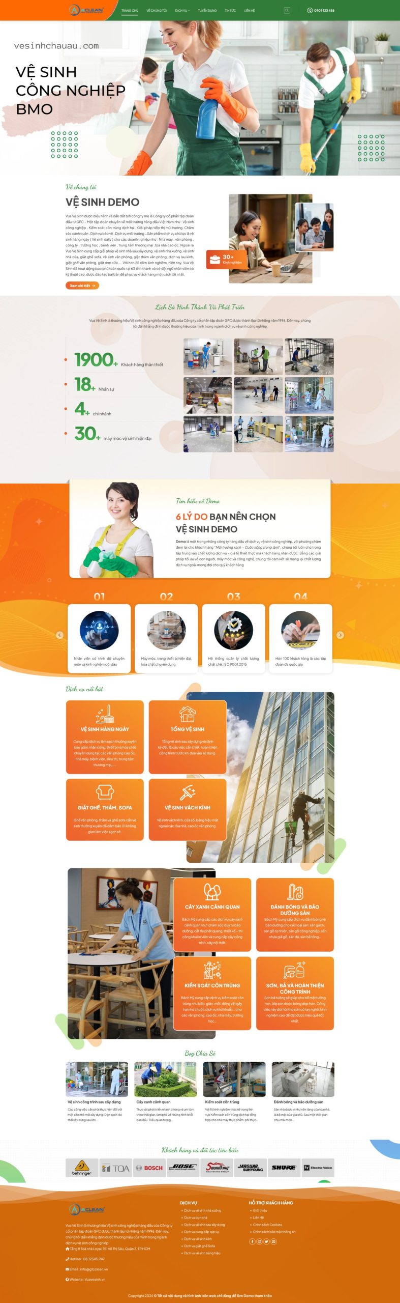 Mẫu giao diện website 
	Giao Diện Website Dịch Vụ Vệ Sinh: Tối Ưu SEO, Đột Phá