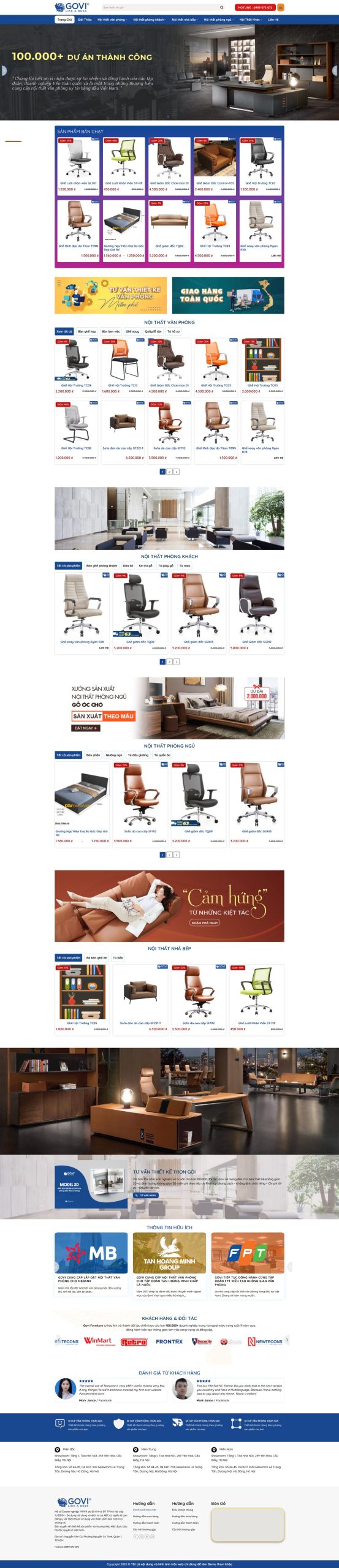 Mẫu giao diện website 
	Giao Diện Website Nội Thất Sang Trọng: Tối Ưu SEO, Tăng Đơn Hàng