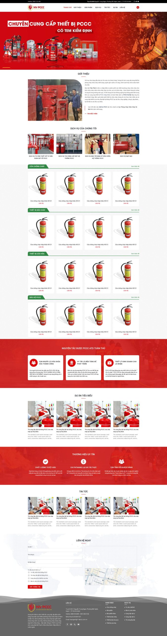 Mẫu giao diện website 
	Giao Diện Website PCCC Chuyên Nghiệp: Tối Ưu SEO, Đạt Chuẩn